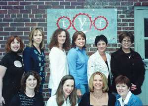 The first 9 ladies I shared my growth with. Julie, Rachel, Jodie, Stephanie, Beverly, Janet, Polly, Christina, Me, Gwen.